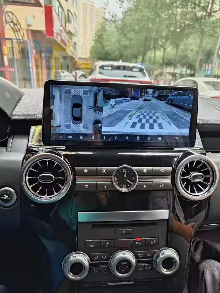 Euronavigate Car 12.3 Inch Touchscreen Android GPS Navi CarPlay for Land Rover Discovery 4 Automotive Infotainment Head Unit Upgrade Retrofit Aftermarket Accessories