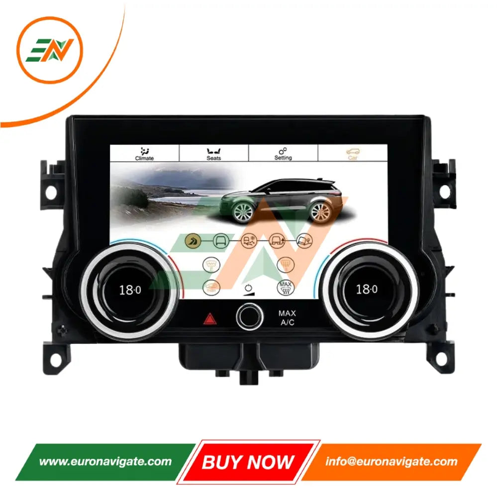 10.4" Touch Screen AC Control Panel For Land Rover Range Rover L405 (2013-2017) - With CD Function