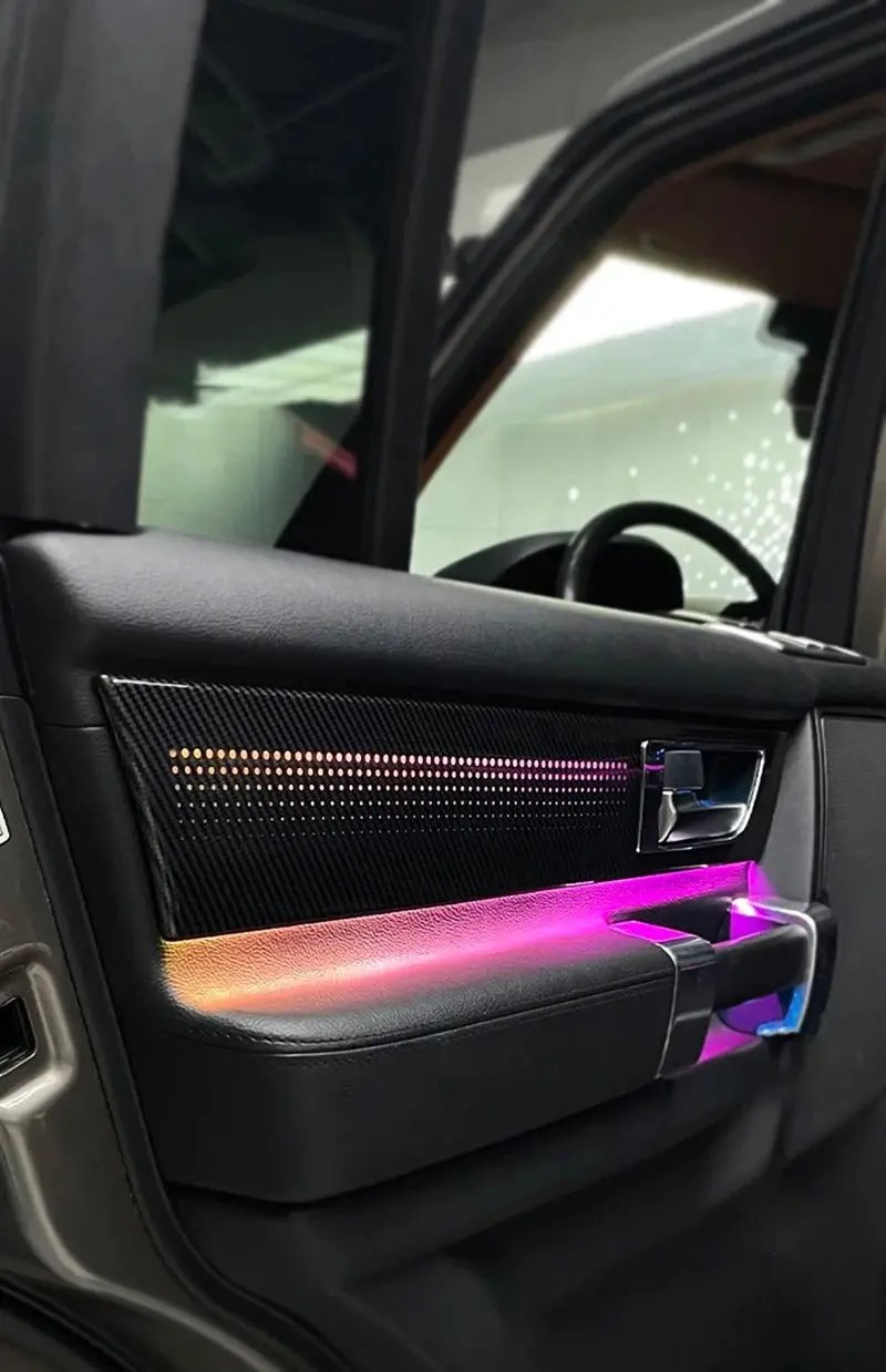Euronavigate Car Car Ambient Lights Flowing Light Design for Land Rover Discovery 4 2010-2016 Automotive Interior Accessory Retrofit Aftermarket Accessories