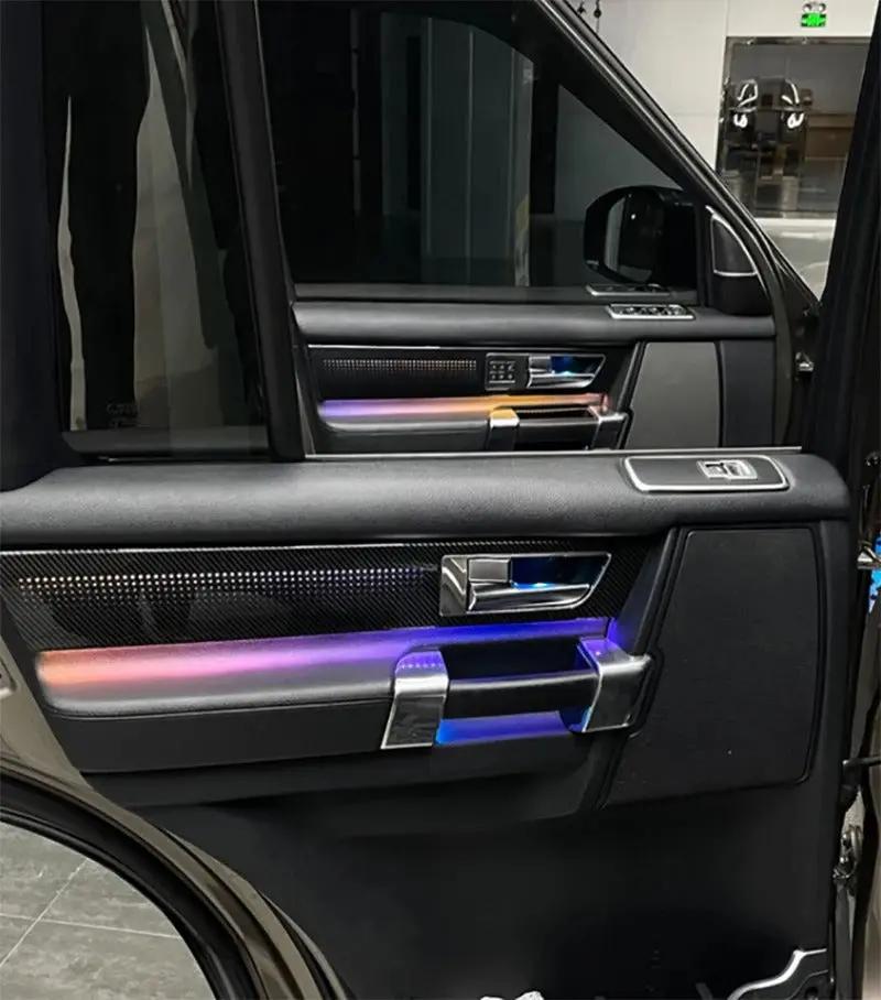 Euronavigate Car Car Ambient Lights Flowing Light Design for Land Rover Discovery 4 2010-2016 Automotive Interior Accessory Retrofit Aftermarket Accessories