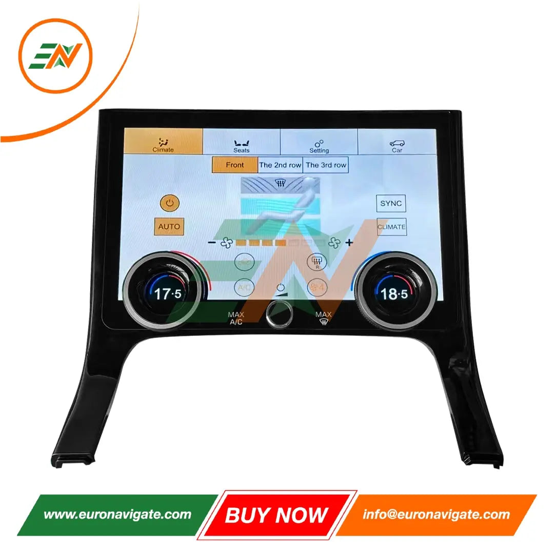 Pantalla de control de clima digital HD IPS para Range Rover Evoque 2020–2022