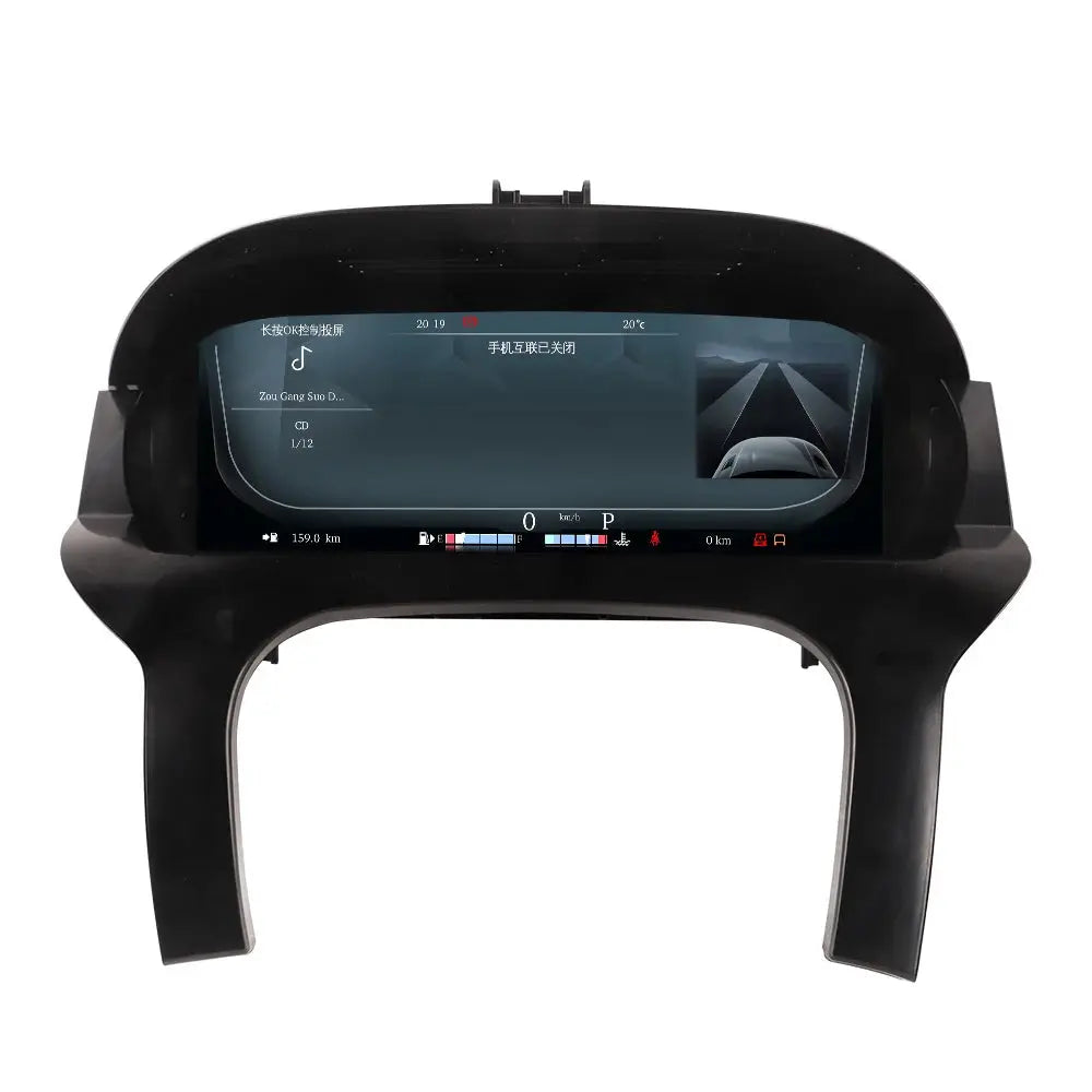 Euronavigate Coche Nueva llegada 12,3 ''Auto Digital Cluster Sistema Linux Coche LCD Instrumento de tablero para Range Rover Evoque 2010-2017 Retrofit Accesorios del mercado de accesorios