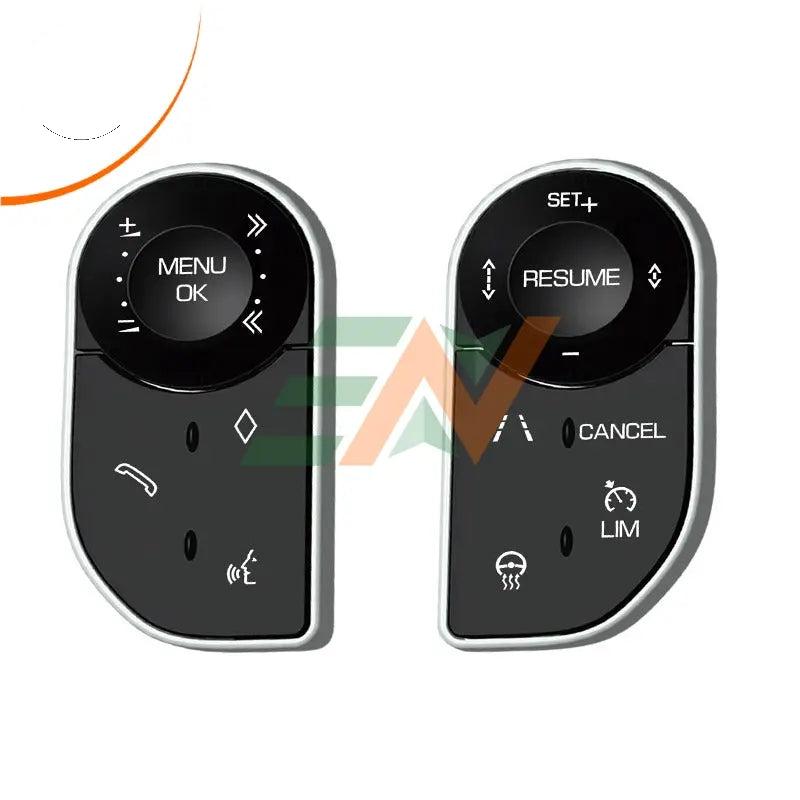 Euronavigate Botones de control táctiles en el volante del automóvil para Range Rover Vogue L405 y Sport L494 LCD Pantalla táctil HVAC Tablero de reemplazo Plug And Play Retrofit Accesorios del mercado de accesorios