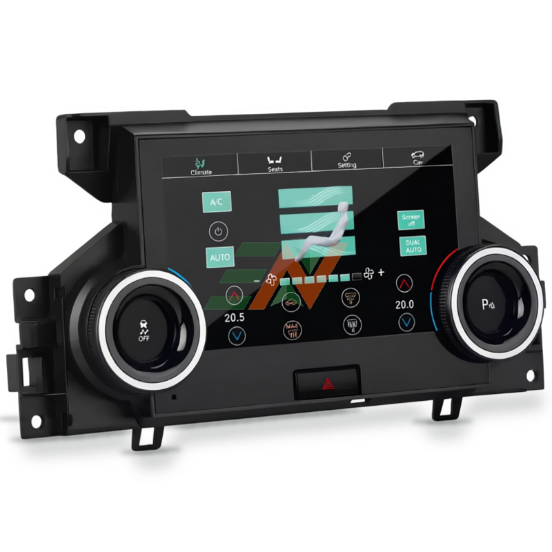 Módulo de control de aire acondicionado Land Rover Discovery 4 configuraciones de clima original del vehículo - vista frontal