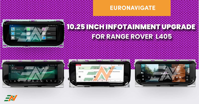 Euronavigate Car 10.25 inch Android Infotainment Upgrade System for Range Rover Vogue L405 Retrofit Aftermarket Accessories