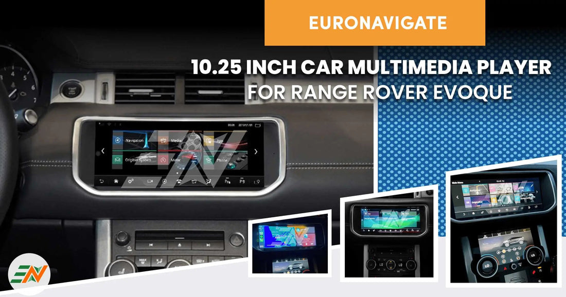 10.25-inch Android infotainment upgrade for Range Rover Evoque