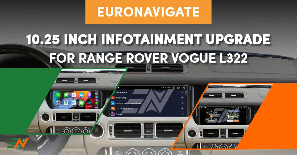 10.25-inch Android infotainment upgrade for Range Rover Vogue L322