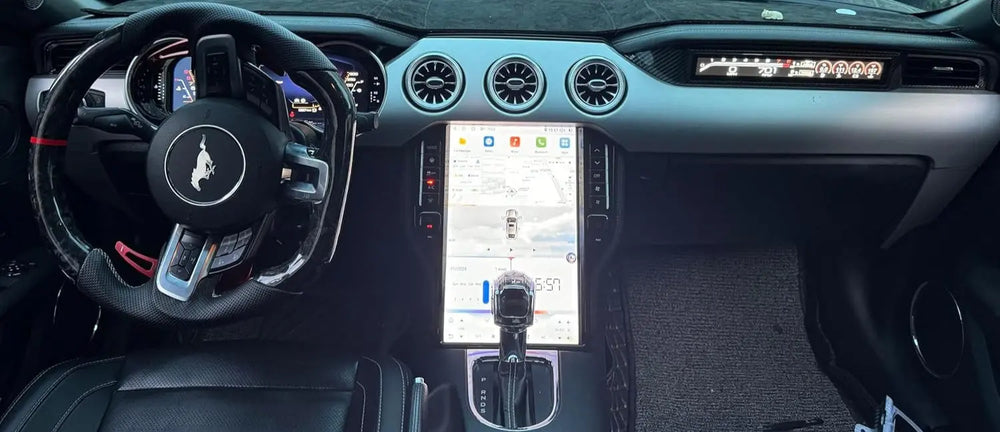 Modern digital dashboard technology for Ford Mustang