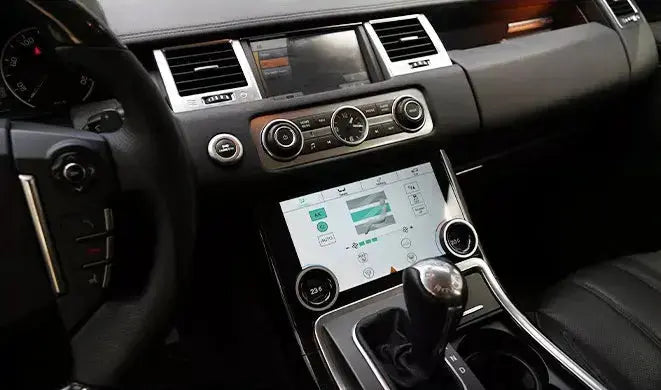 Touchscreen climate control installation for Range Rover Sport L320