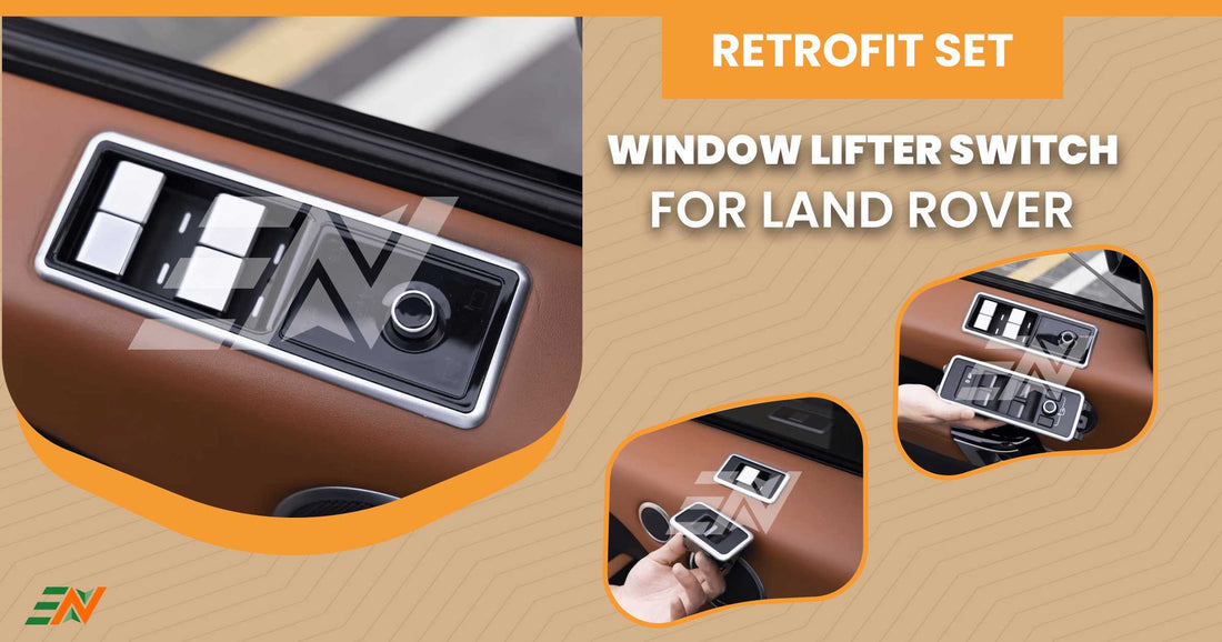 Car window lifter switch set for Land Rover