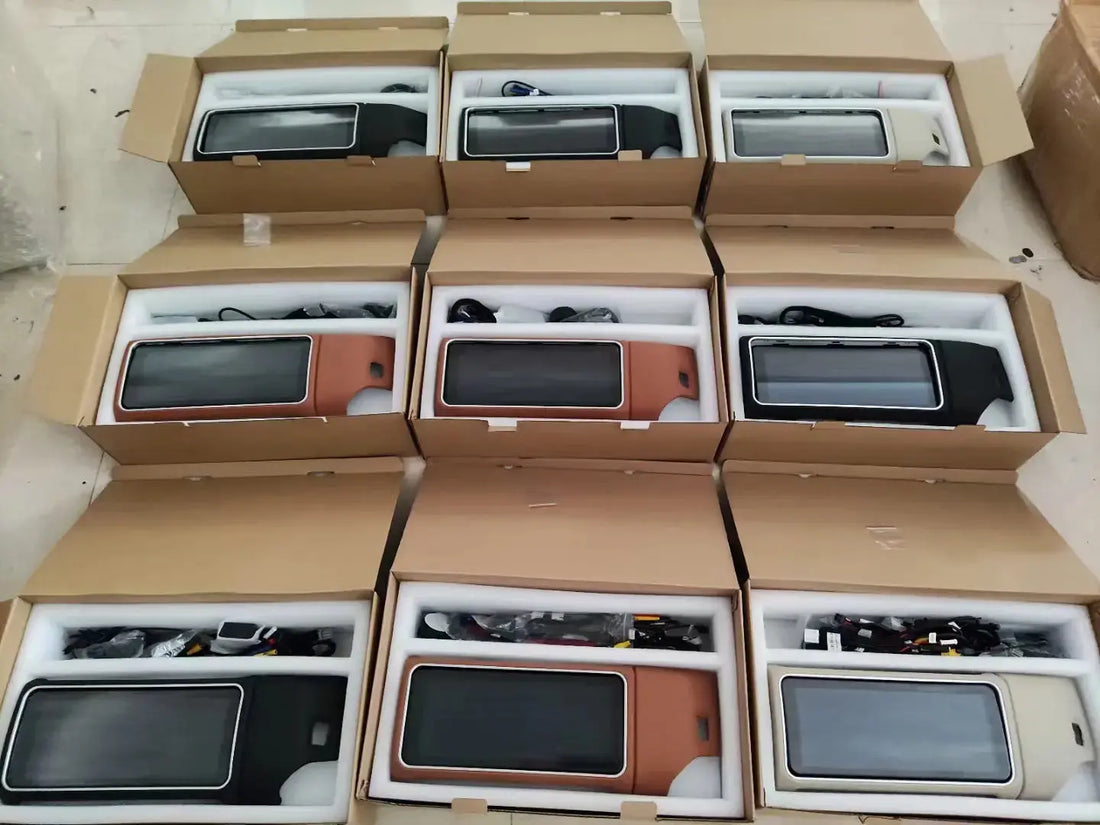 Rotatable Android head units for Range Rover Vogue L405 and Sport L494