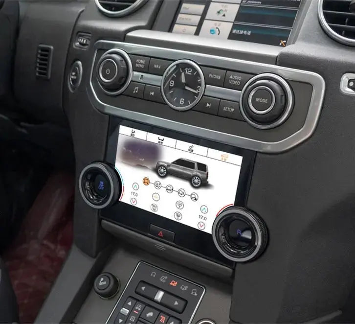 Testing upgrade LCD screen climate control for Land Rover Discovery 4 ...