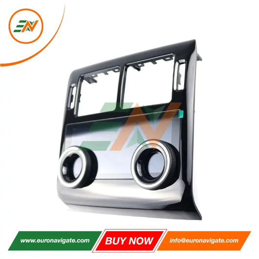 Euronavigate Pantalla de visualización de aire acondicionado trasero LCD de nueva generación para automóvil Range Rover Vogue l405 y Sport L494 LCD Pantalla táctil HVAC Placa de repuesto Plug And Play Retrofit Accesorios del mercado de accesorios