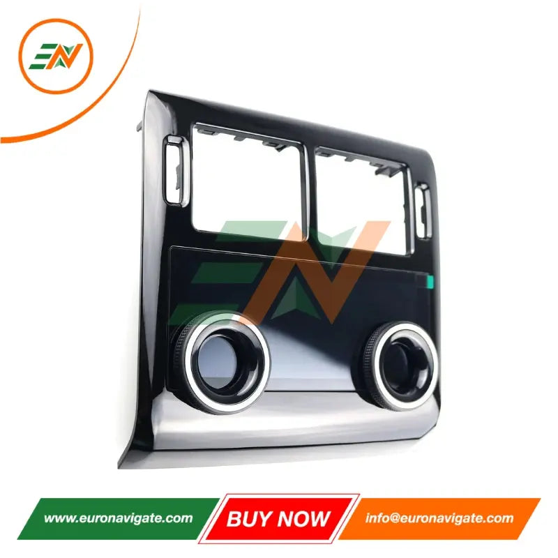 Euronavigate Pantalla de visualización de aire acondicionado trasero LCD de nueva generación para automóvil Range Rover Vogue l405 y Sport L494 LCD Pantalla táctil HVAC Placa de repuesto Plug And Play Retrofit Accesorios del mercado de accesorios