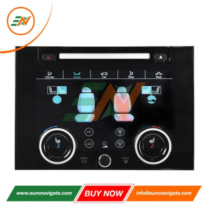 Écran tactile de climatisation HD IPS avec emplacement CD pour Range Rover Vogue L405