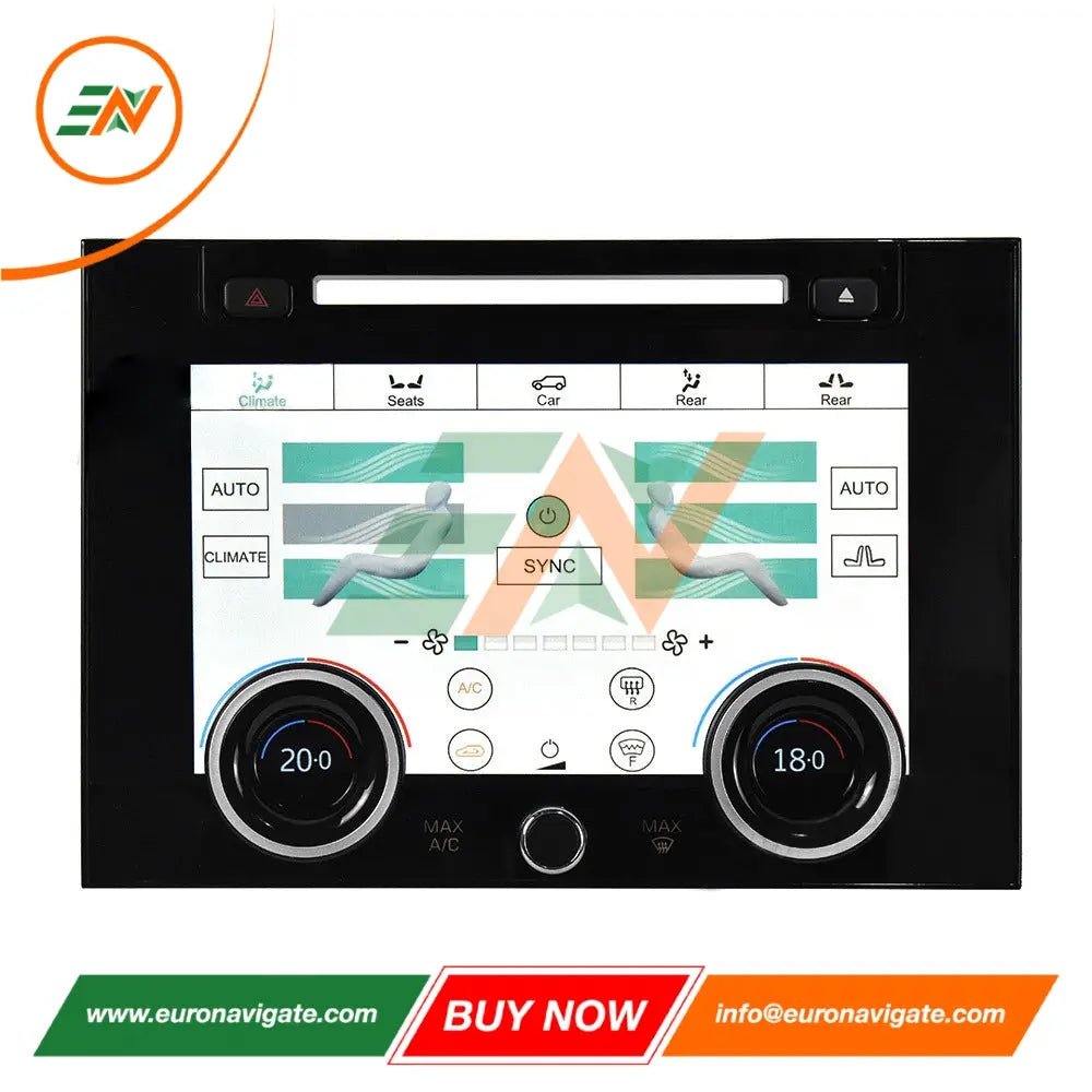 Écran tactile de climatisation HD IPS avec emplacement CD pour Range Rover Vogue L405
