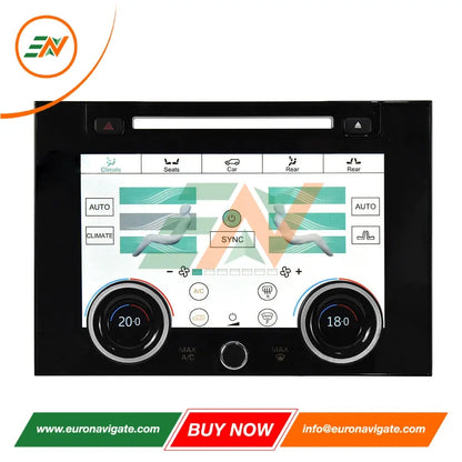 Écran tactile de climatisation HD IPS avec emplacement CD pour Range Rover Vogue L405