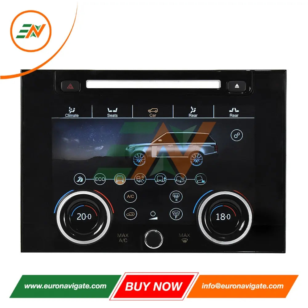 Écran tactile de climatisation HD IPS avec emplacement CD pour Range Rover Vogue L405