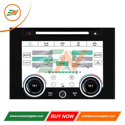 Écran tactile de climatisation HD IPS avec emplacement CD pour Range Rover Vogue L405