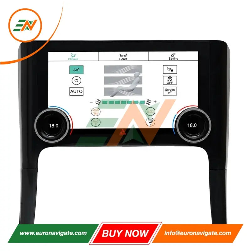 HD IPS LCD Touch Screen AC Control Module for Land Rover Range Rover ...