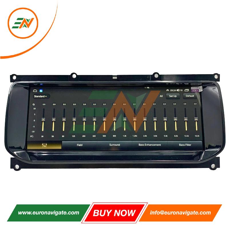 Euronavigate Sistema de infoentretenimiento dual Android 14 de 10,25 pulgadas para automóvil para Range Rover Evoque L538 Unidad principal Pantalla Radio Estéreo GPS Navegación Carplay Accesorios de repuesto inalámbricos retrofit