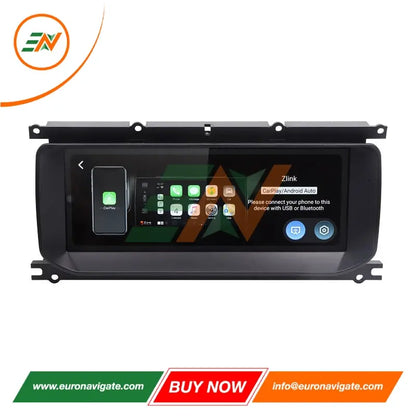 Euronavigate Sistema de infoentretenimiento dual Android 14 de 10,25 pulgadas para automóvil para Range Rover Evoque L538 Unidad principal Pantalla Radio Estéreo GPS Navegación Carplay Accesorios de repuesto inalámbricos retrofit