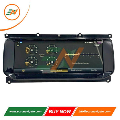 Euronavigate Sistema de infoentretenimiento dual Android 14 de 10,25 pulgadas para automóvil para Range Rover Evoque L538 Unidad principal Pantalla Radio Estéreo GPS Navegación Carplay Accesorios de repuesto inalámbricos retrofit