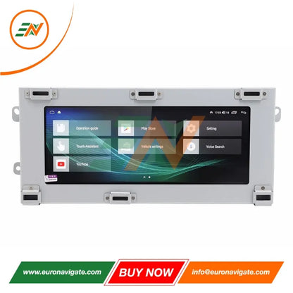 Euronavigate Coche 10.25 pulgadas Dual Android 14 Sistema de infoentretenimiento para Range Rover Sport L494 Unidad principal Pantalla Radio Estéreo GPS Navegación Carplay Reequipamiento inalámbrico Mercado de accesorios Accesorios