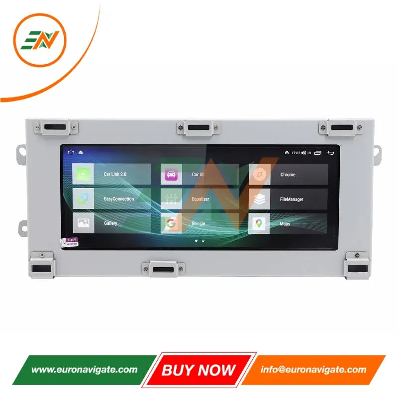 Euronavigate Sistema de infoentretenimiento dual de 10,25 pulgadas para automóvil para Range Rover Vogue L405 Unidad principal Pantalla Radio Estéreo GPS Navegación Carplay Retroadaptación inalámbrica Accesorios del mercado de accesorios