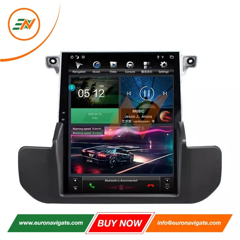 Euronavigate Car 10.4-Inch Android Car Stereo System for Discovery 4 with Apple CarPlay and Android Auto Dash Touch Screen Android Head Unit Display Radio Stereo GPS Navigation Multimedia Player Replacement Carplay Wireless Receiver Reversing Handsfree Plug And Play Retrofit Aftermarket Accessories
