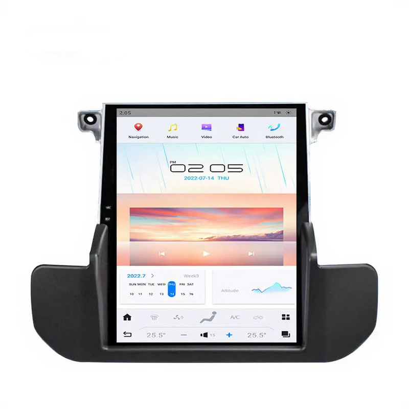 Euronavigate Car 10.4-Inch Tesla Style Dash Navigation Stereo System for Land Rover Discovery 4 Android Tesla Style Dash Navigation Stereo System Retrofit Aftermarket Accessories