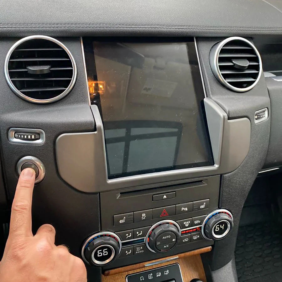 Euronavigate Car 10.4-Inch Tesla Style Dash Navigation Stereo System for Land Rover Discovery 4 Android Tesla Style Dash Navigation Stereo System Retrofit Aftermarket Accessories