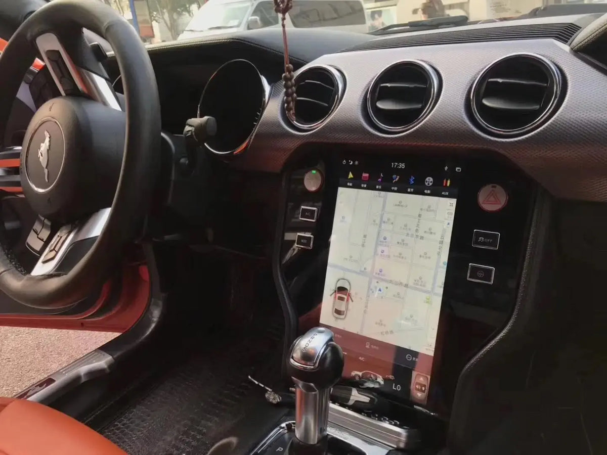 Get the best in-car technology with our Ford Mustang Android car radio. Enjoy a vibrant touch screen, free global shipping, and a one-year warranty. Stay connected with integrated CarPlay and Android Auto.