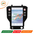 Euronavigate Car 11.8 inch tesla Vertical Screen Android 11 For Ford Mustang 2013-2018 Car Radio Wireless Carplay GPS Stereo Player Navigation  Retrofit Aftermarket Accessories