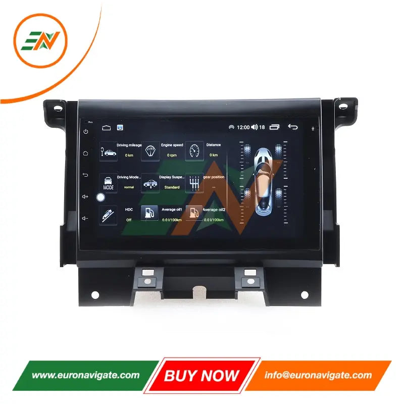 Afficheur d'infodivertissement Android OEM-Look HD IPS pour Land Rover Discovery 4