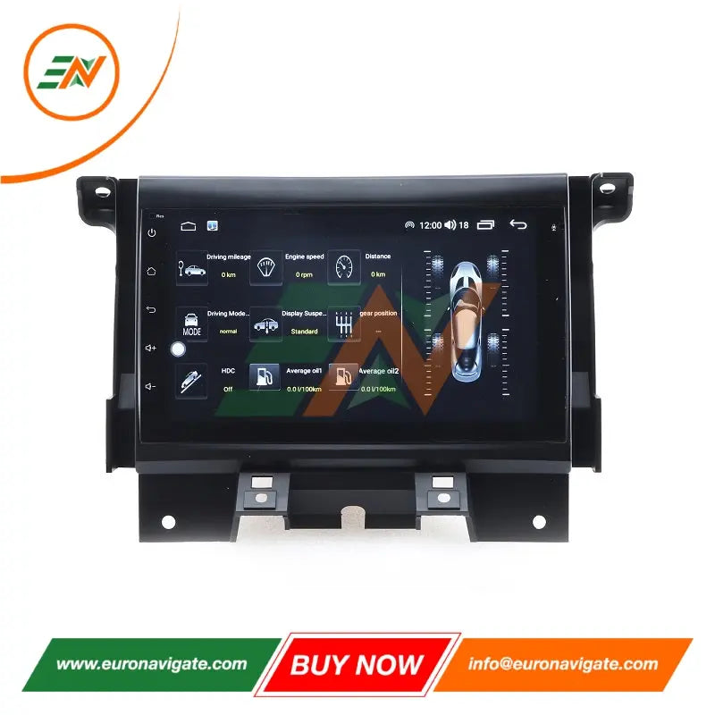 Euronavigate Car 12.0 android OEM look HD ISP Display Infotainment Upgrade for Land Rover Discovery 4 Dash Touch Screen Android Head Unit Display Radio Stereo GPS Navigation Multimedia Player Replacement Carplay Wireless Receiver Reversing Handsfree Plug And Play Retrofit Aftermarket Accessories