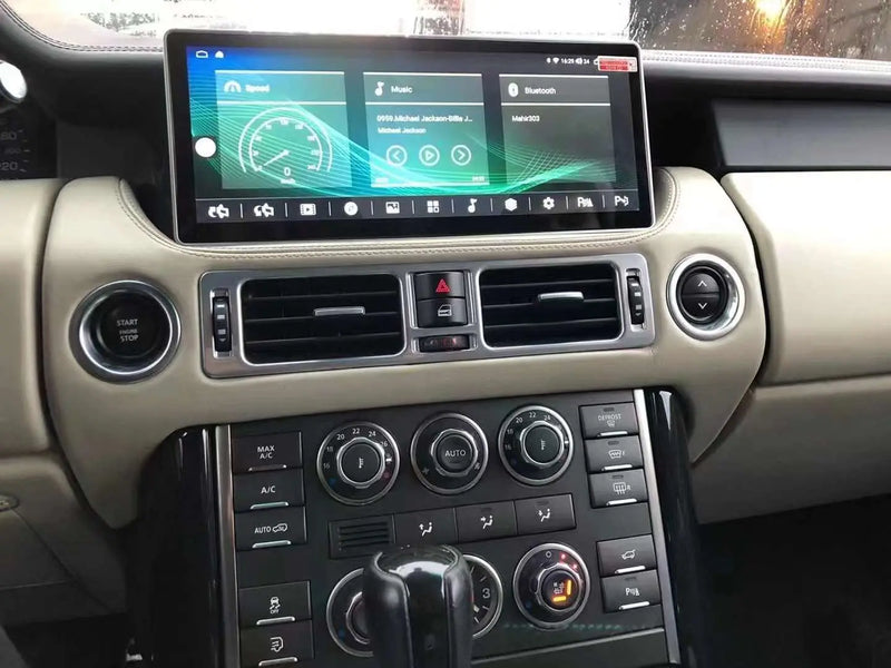 Experience seamless connectivity and entertainment with the Euronavigate Android car multimedia player, specifically designed for Land Rover Range V8 L322 models.