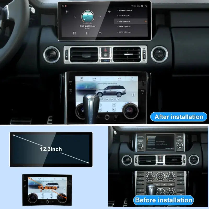 12.3-inch New-Gen Android GPS Navigation System for Range Rover L322