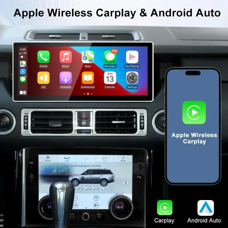 12.3-inch New-Gen Android GPS Navigation System for Range Rover L322