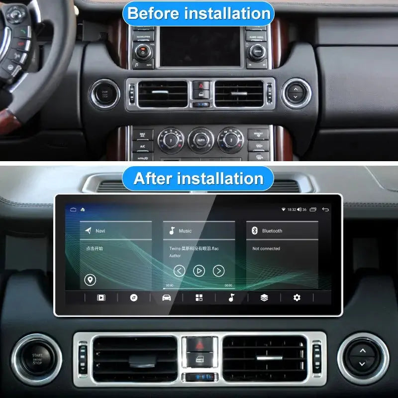 2012 Range Rover Android Gps Unit 12.3-inch New-Gen Android GPS Navigation System for Range Rover L322