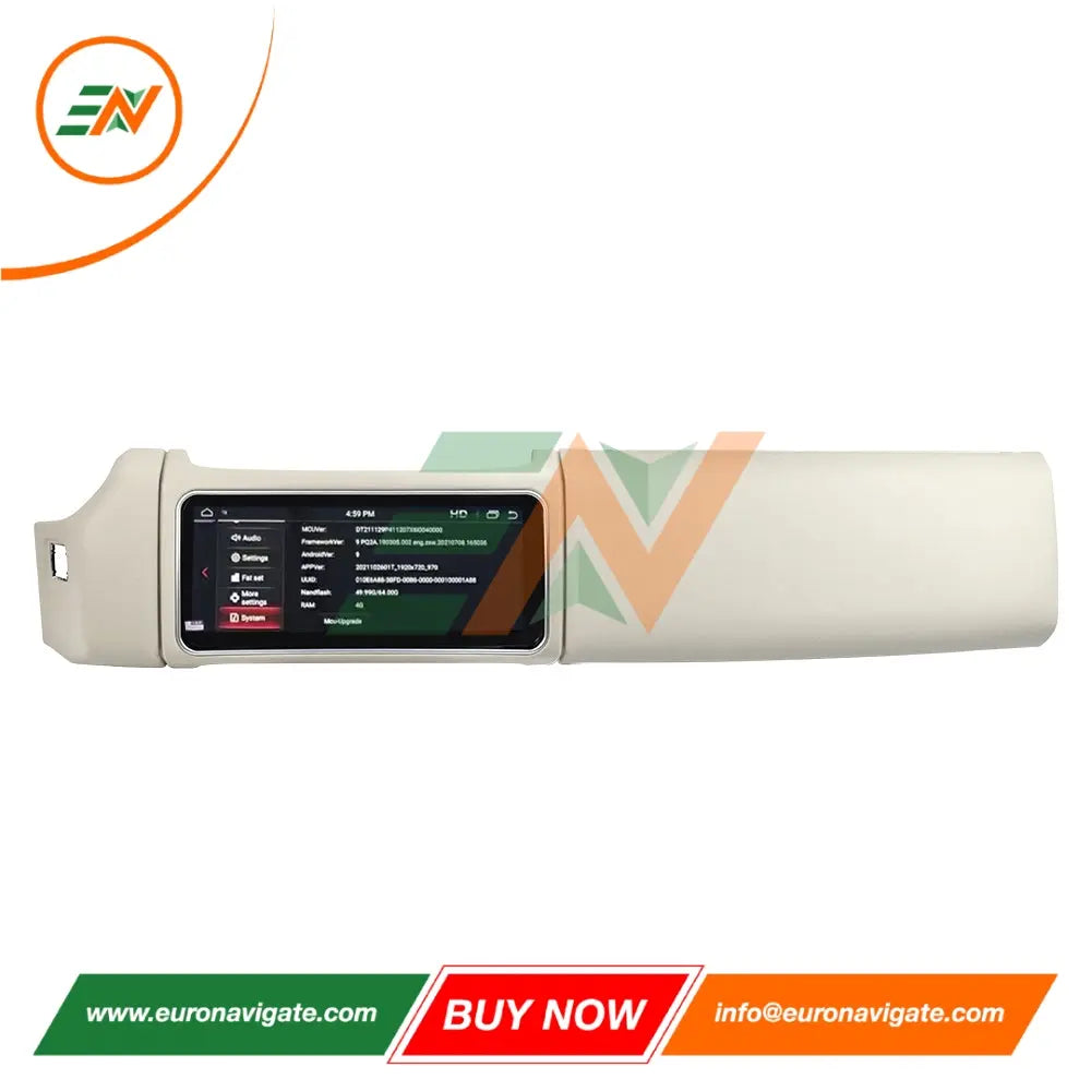 Euronavigate Coche de 12,3 pulgadas de alto rendimiento Android Infoentretenimiento para Range Rover Sport L494 Unidad principal Pantalla Radio Estéreo GPS Navegación Carplay Accesorios de repuesto inalámbricos