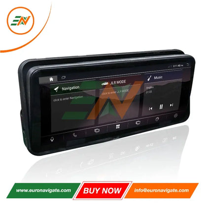 Euronavigate Pantalla abatible inalámbrica para automóvil CarPlay Android Auto de 12,3 pulgadas para Range Rover Sport L494 Unidad principal Pantalla Radio Estéreo GPS Navegación Carplay Accesorios de posventa de retroadaptación inalámbrica