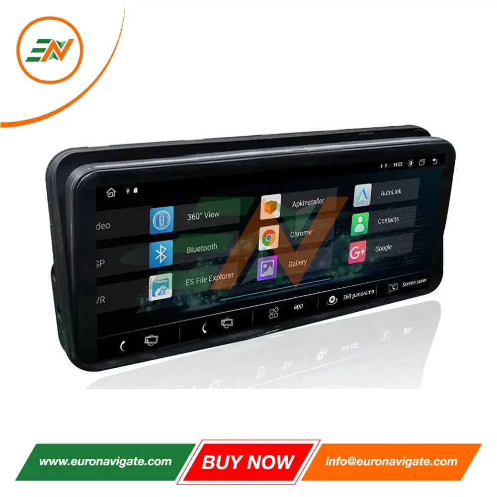 Euronavigate Coche 12,3 pulgadas inalámbrico CarPlay Android Auto Pantalla abatible para Range Rover Vogue L405 Unidad principal Pantalla Radio Estéreo GPS Navegación Carplay Retrofit inalámbrico Accesorios del mercado de accesorios