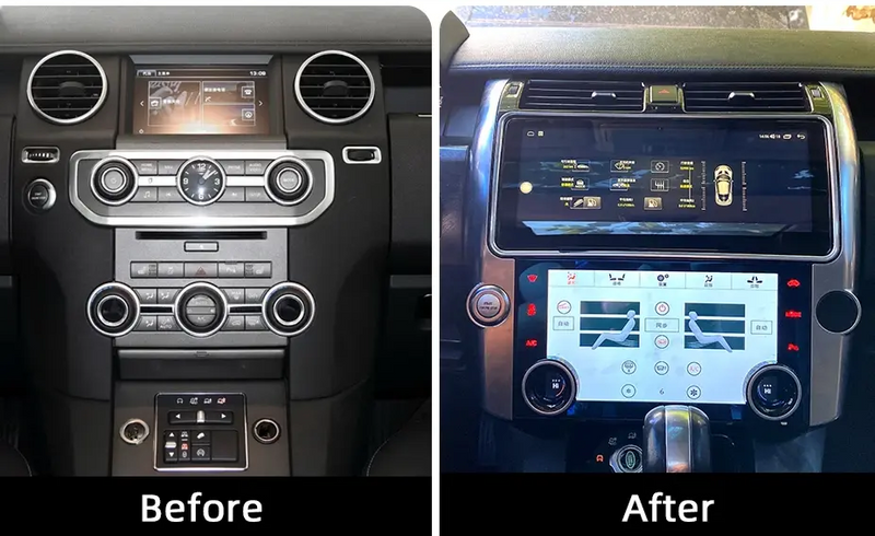 Euronavigate Car 12.3'' Android Multimedia System for Land Rover Discovery 4 Automotive Infotainment System Retrofit Aftermarket Accessories
