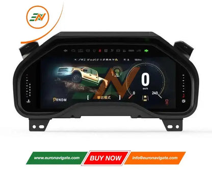 Euronavigate Car 12.3" Groupe d'instruments numériques pour voiture Ford F150 Raptor LCD Cluster numérique Modification Accessoires de rechange