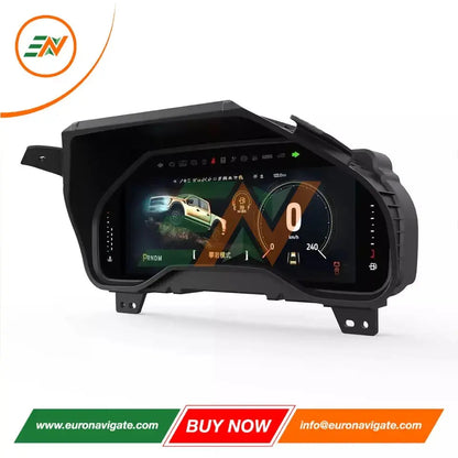 Euronavigate Car 12.3" Groupe d'instruments numériques pour voiture Ford F150 Raptor LCD Cluster numérique Modification Accessoires de rechange