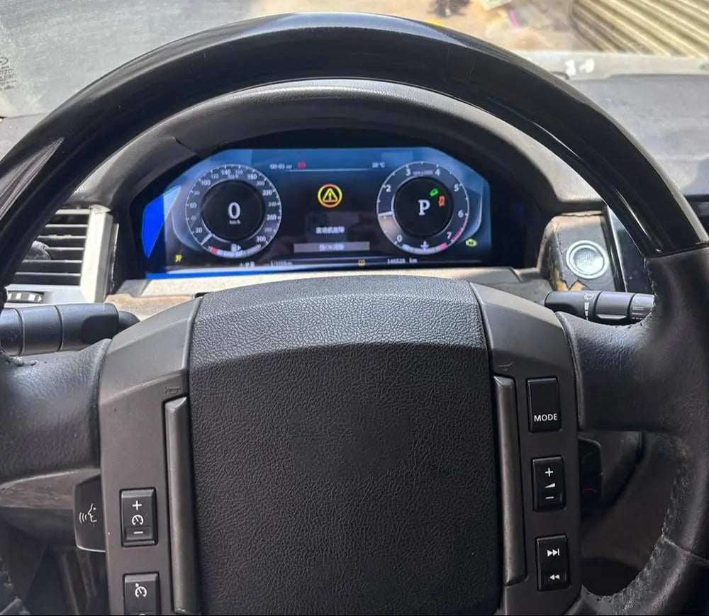 Euronavigate Car 12.3" LCD Digital Instrument Cluster Land Rover Discovery 3 Digital Instrument Cluster Retrofit Aftermarket Accessories