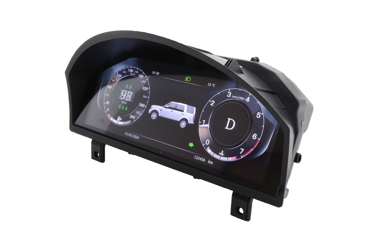 Euronavigate Car 12.3" LCD Digital Instrument Cluster for Land Rover Discovery 3 Digital Instrument Cluster Retrofit Aftermarket Accessories