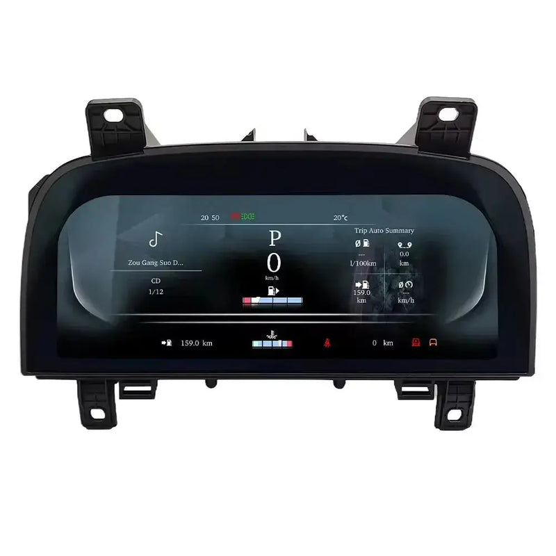 Euronavigate Car 12.3" LCD Digital Instrument Cluster for Land Rover Discovery 4 Digital Instrument Cluster Retrofit Aftermarket Accessories
