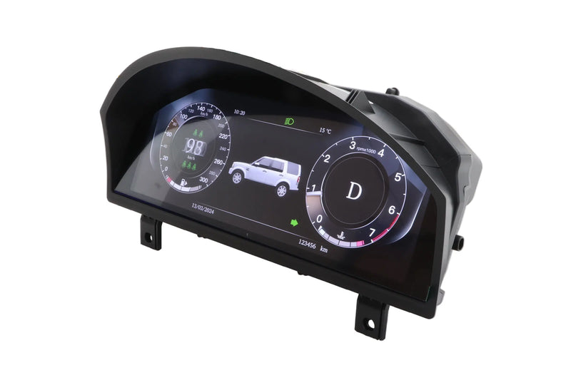 Euronavigate Car 12.3" LCD Digital Instrument Cluster for Land Rover Discovery 4 Digital Instrument Cluster Retrofit Aftermarket Accessories